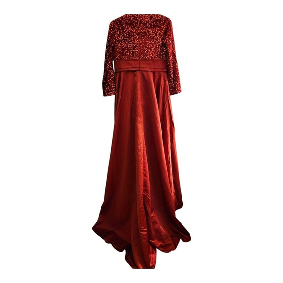 LanTing Wedding Dress, M, Red - Picture 8 of 14